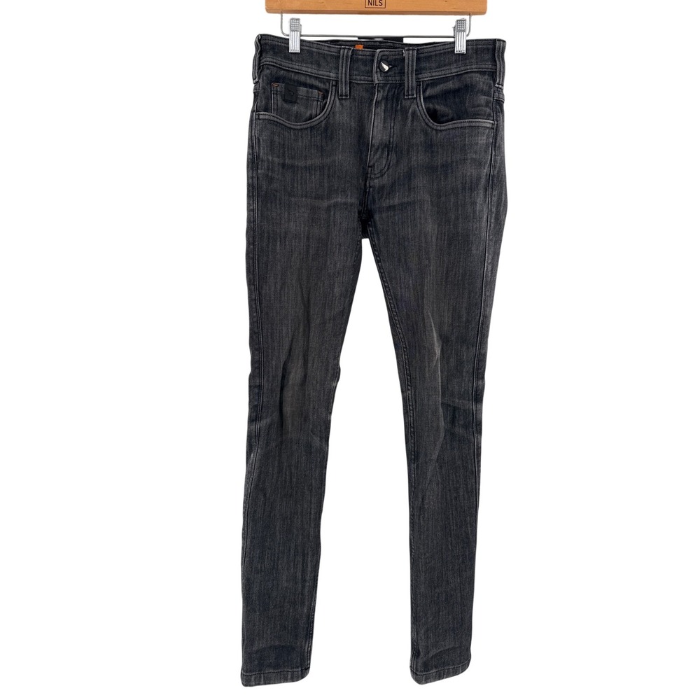 Saint Jeans Mens 30x32 Washed Black Unbreakable Slim Dyneema Moto Biker 4405-SMP